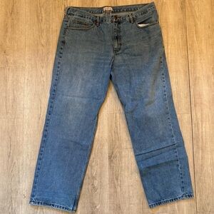 Blue Mountain Classic Blue Denim Jeans 38 x 32